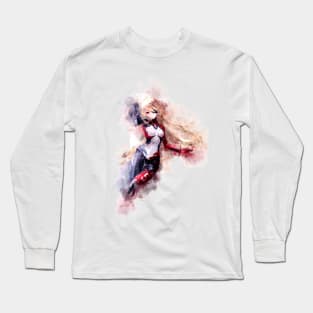 Nemesis - Tower of Fantasy (Watercolor) Long Sleeve T-Shirt